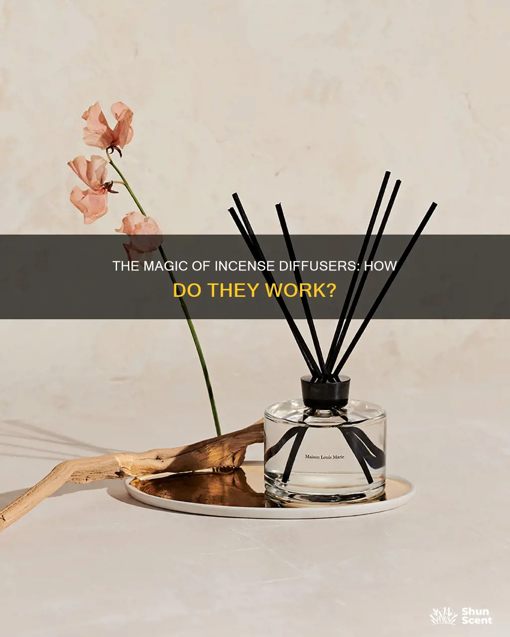 how do incense diffusers work