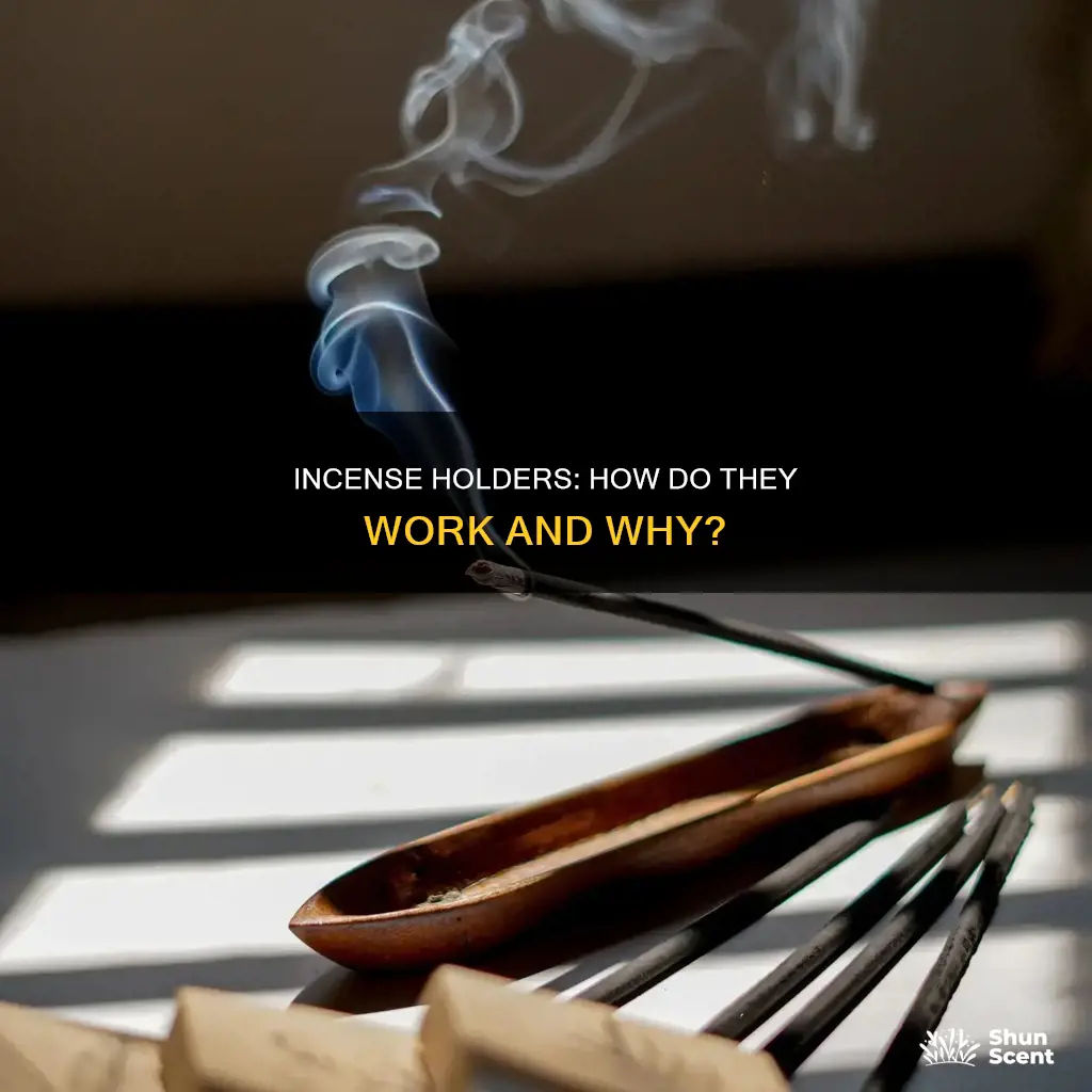 how do incense holders work