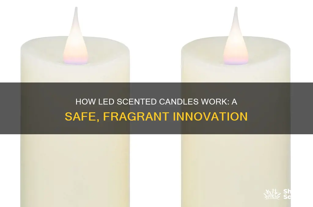 how do led scented candles work