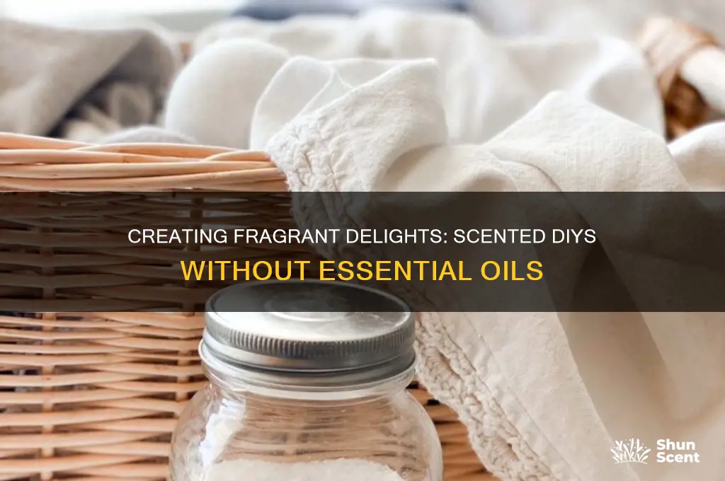 how do make somehting scented without essicail oils