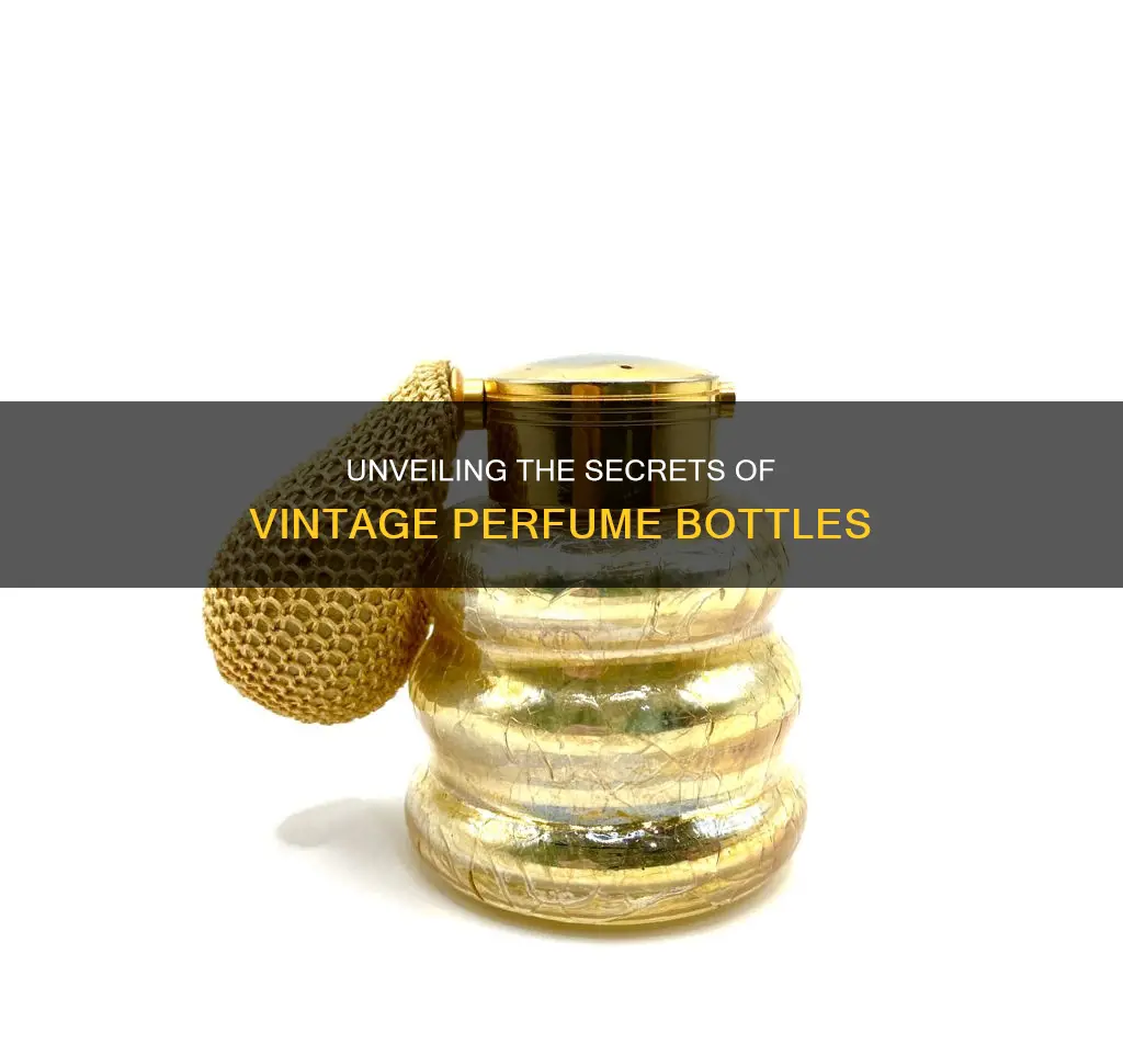 how do old perfume bottles work