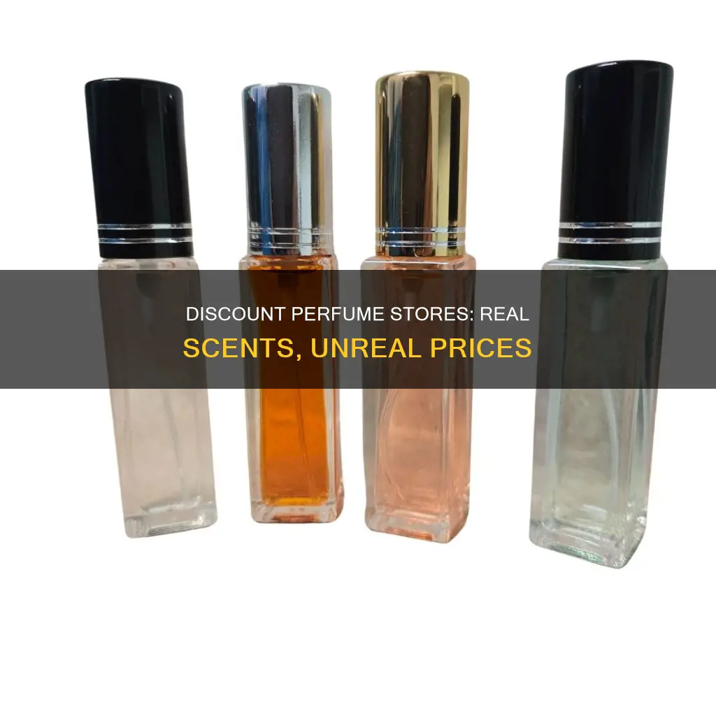how do perfume discount stores sell real product cheap