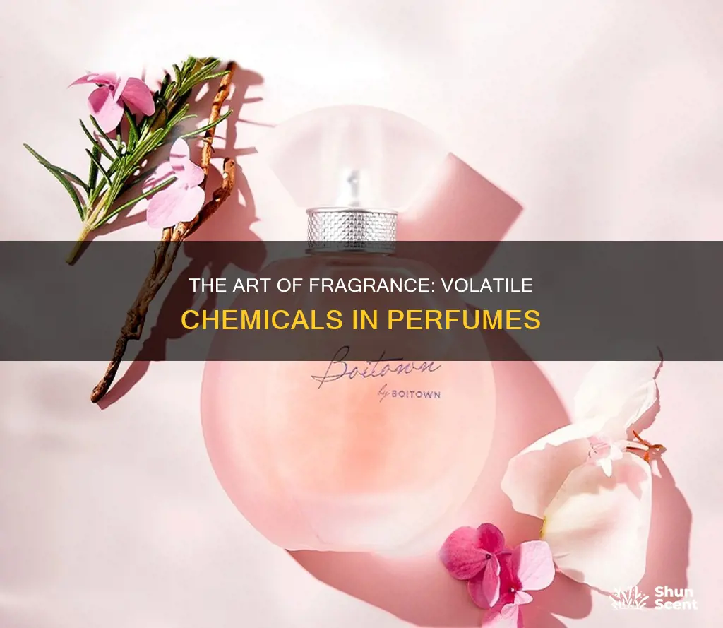 how do perfume manufacturers use volatile chemicals