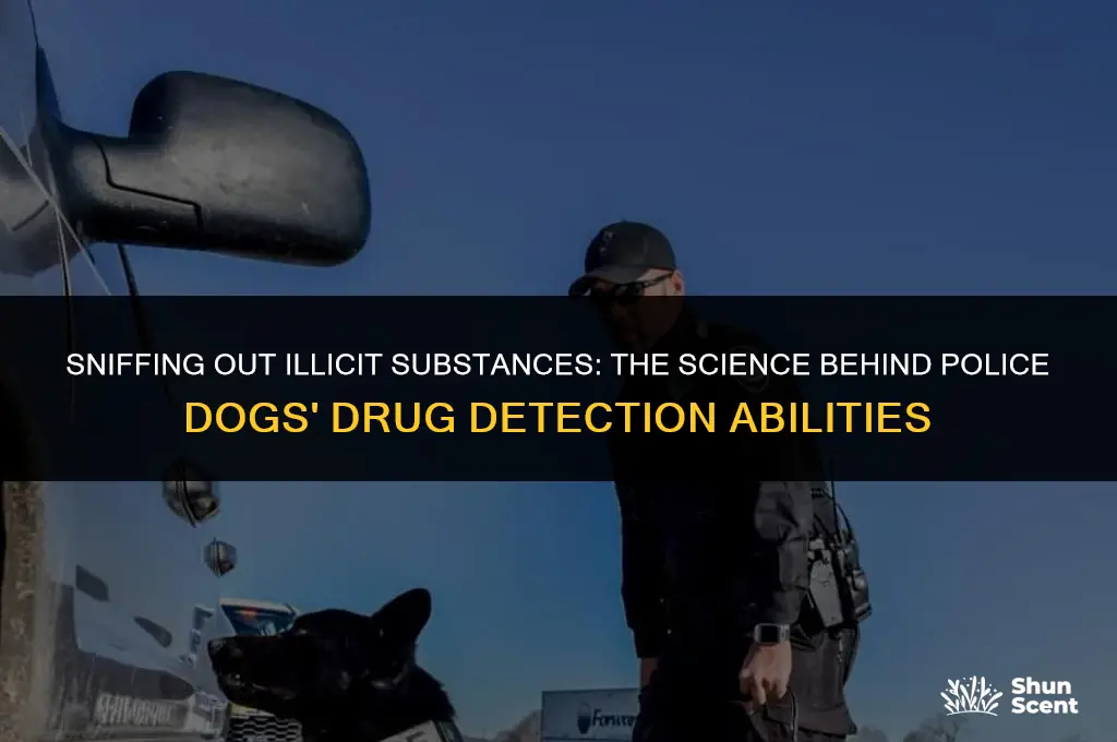 how do police dogs smell drugs