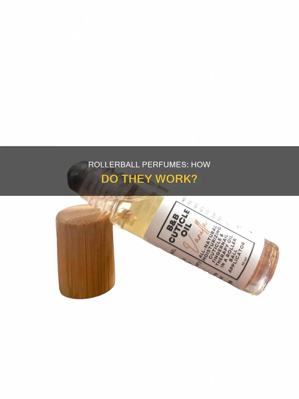 how do rollerball perfumes work