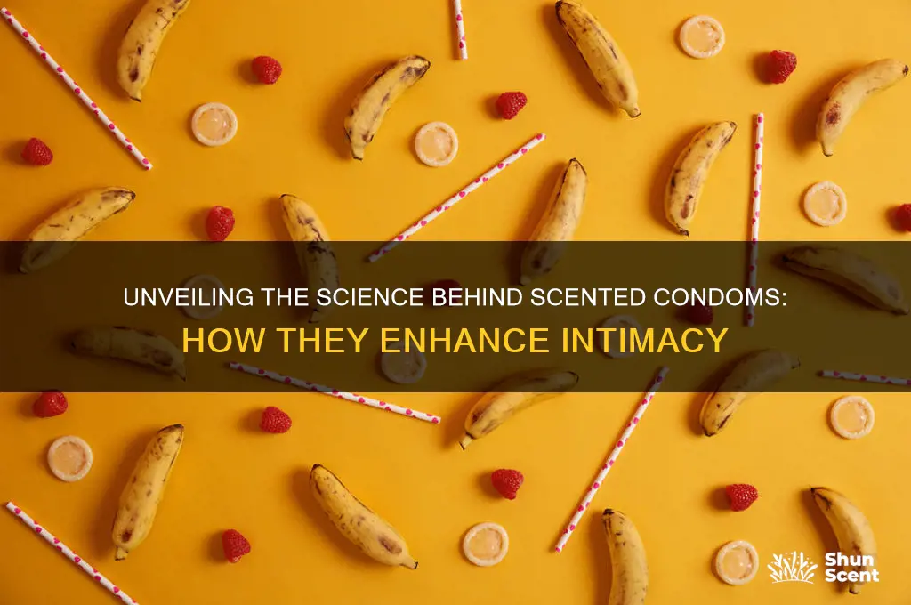how do scented condoms work
