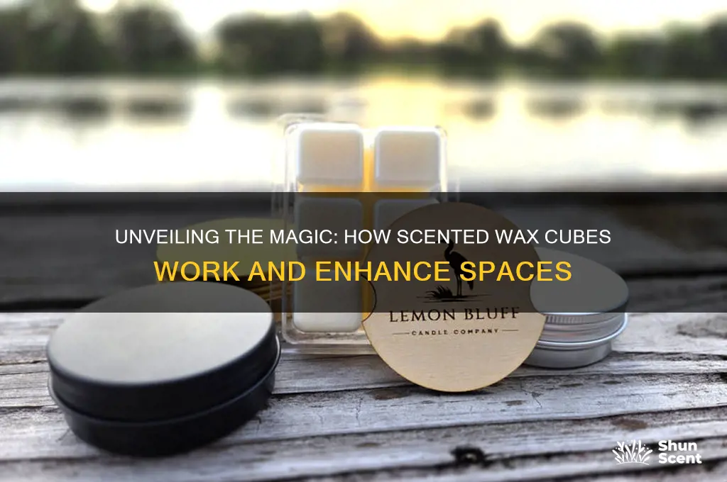 how do scented wax cubes work