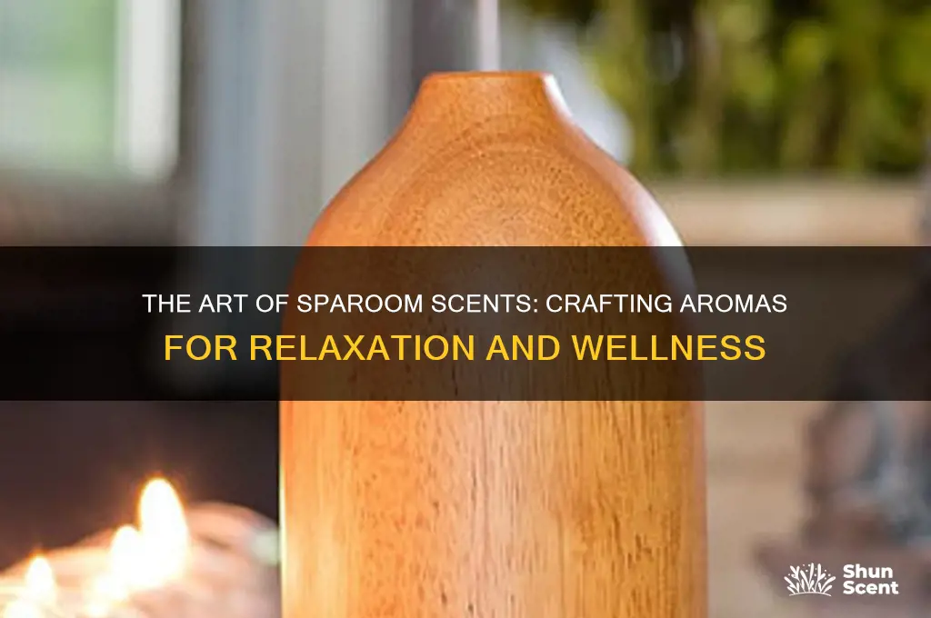 how do sparoom make scent