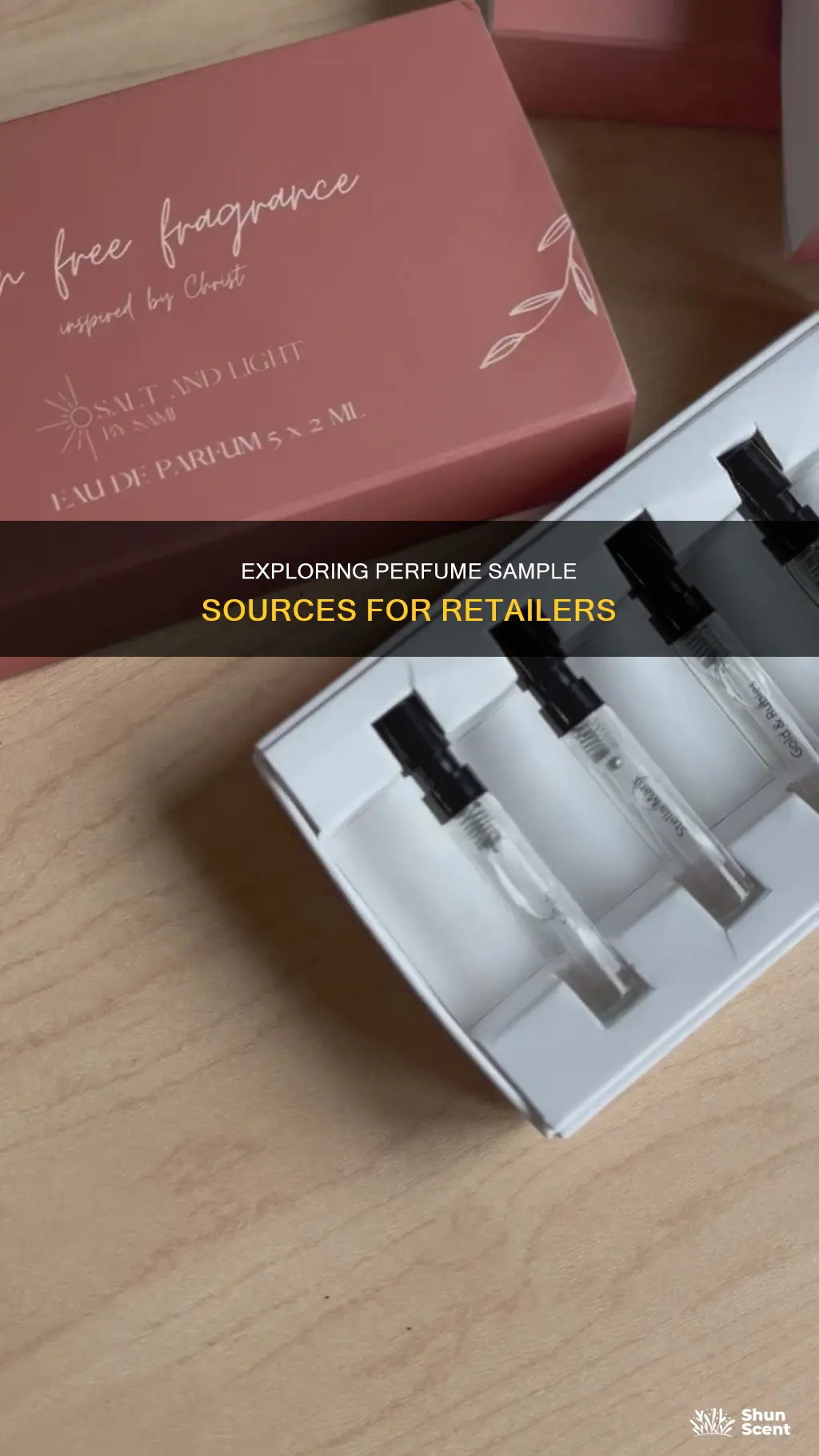 how do stores get perfume samples