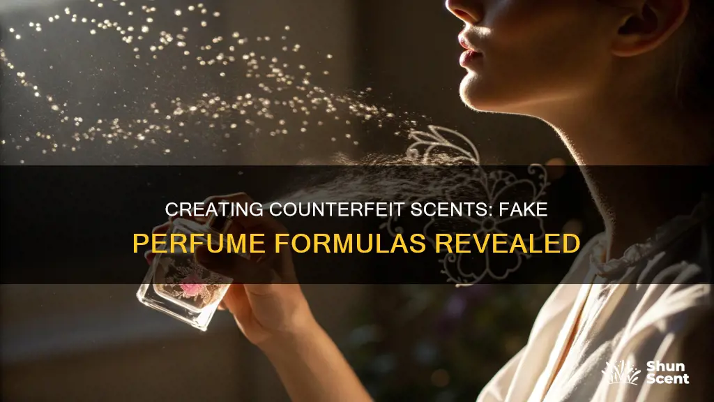 how do they make fake perfume
