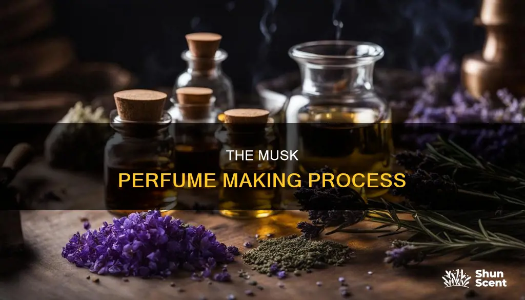 how do they make musk perfume