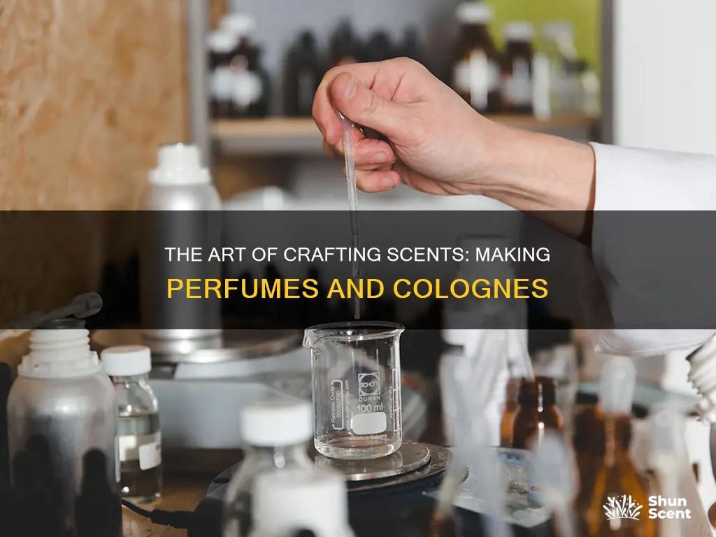 how do they make perfume and colognes