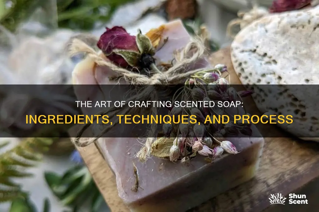 how do they make scent soap