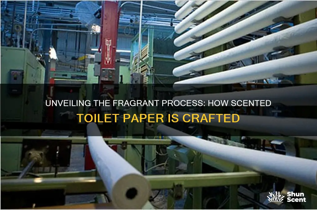 how do they make scented toilet paper