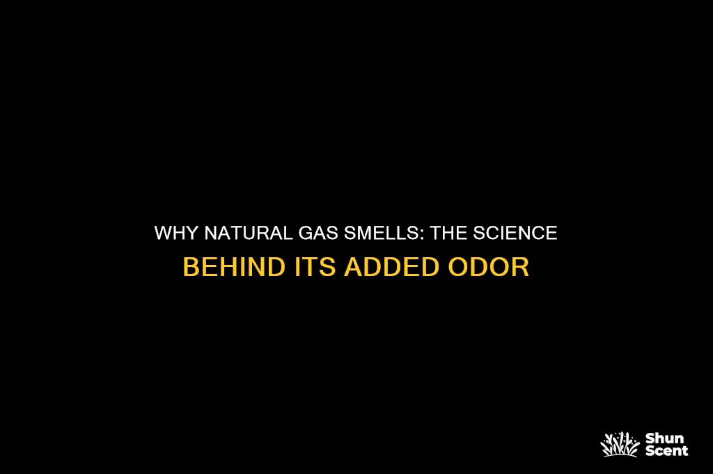 how do they scent natural gas