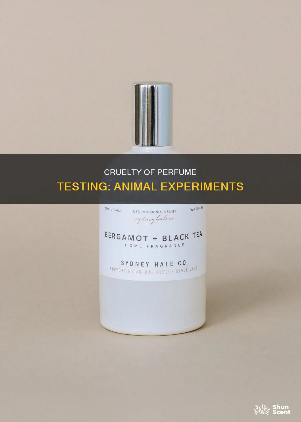 how do they test perfume on animals