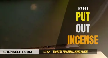 Extinguishing Incense: Quick and Easy Methods for a Safe Experience