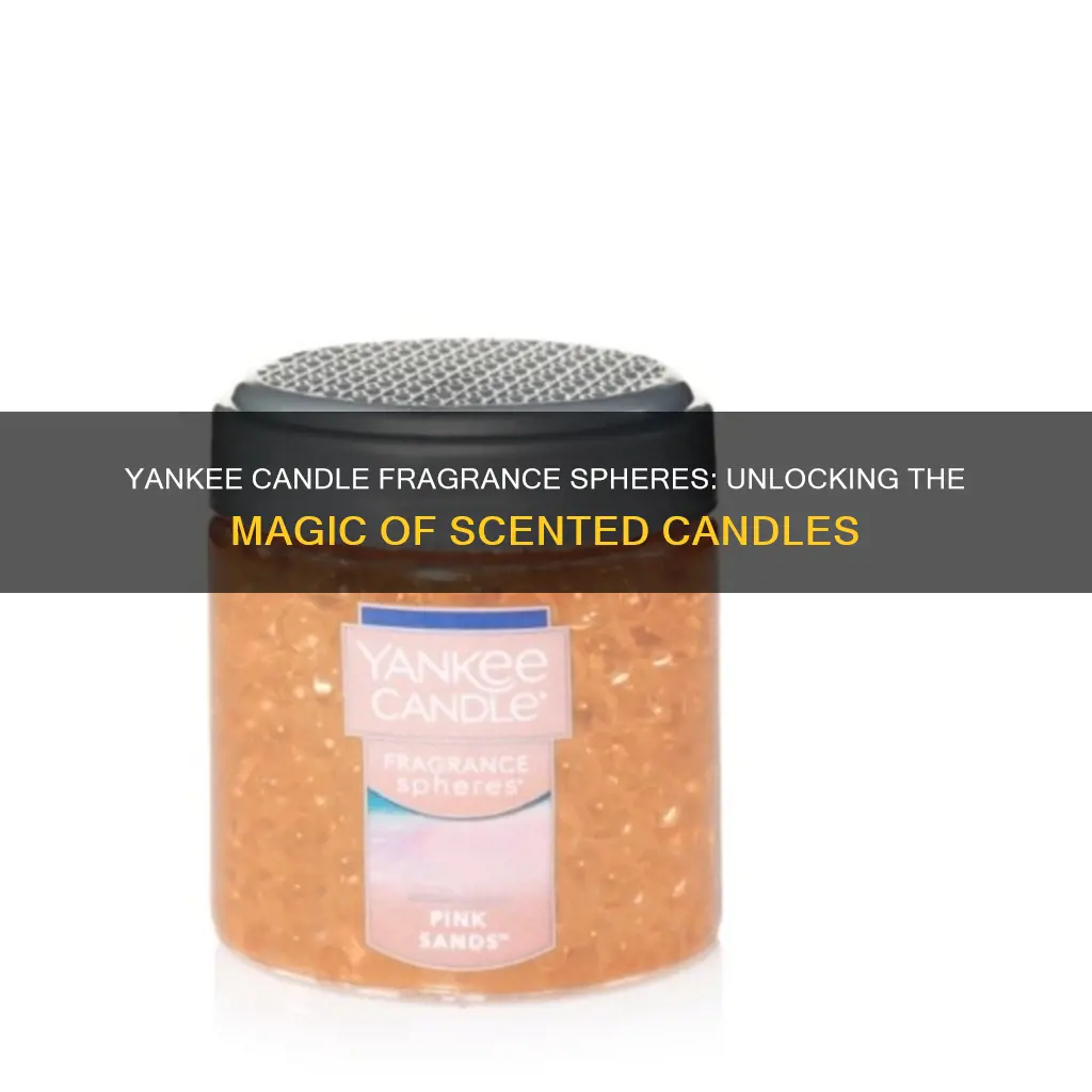 how do yankee candle fragrance spheres work