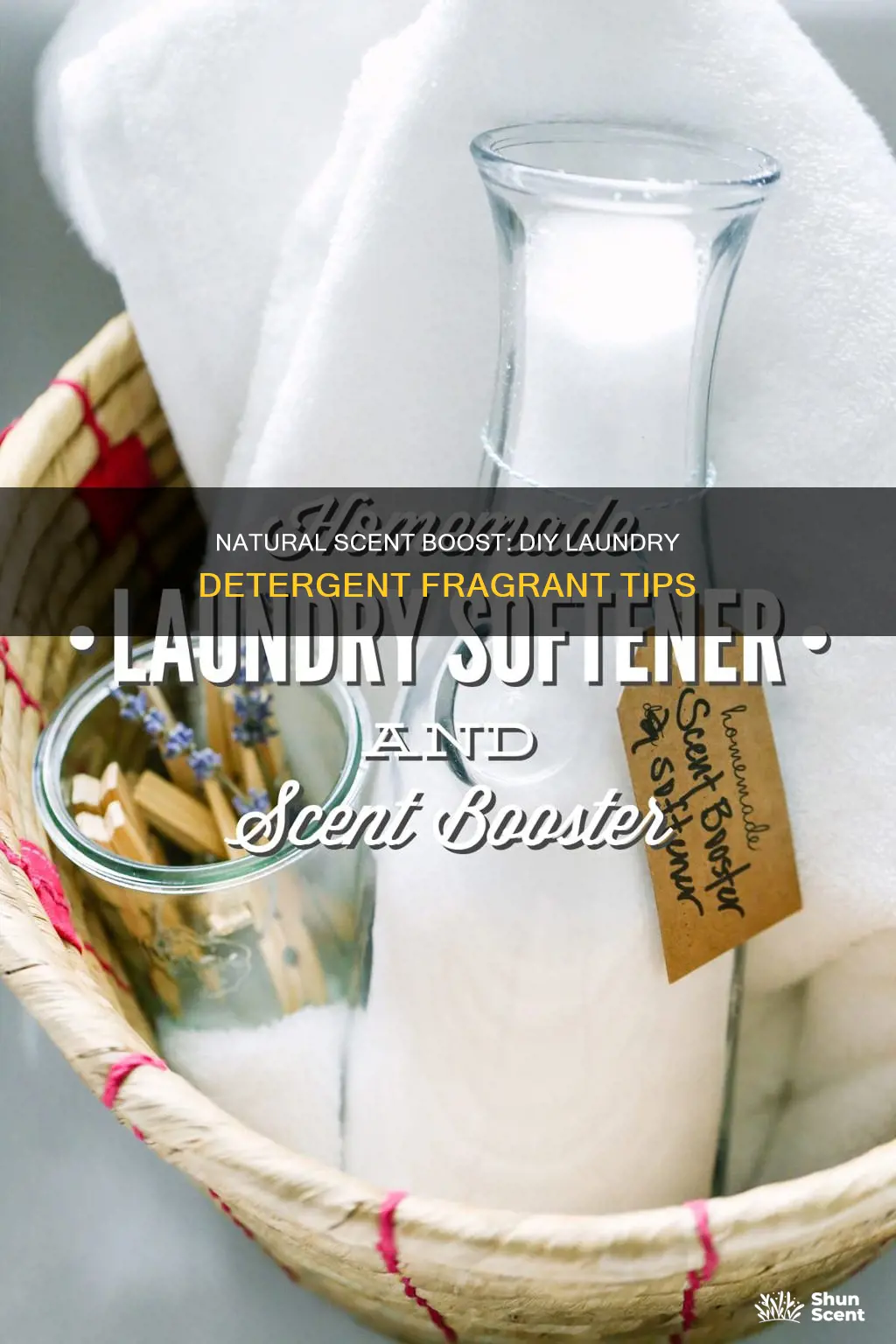 how do you add fragrance to homemade laundry detergent