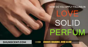 Apply Falling in Love Solid Perfume: A Guide