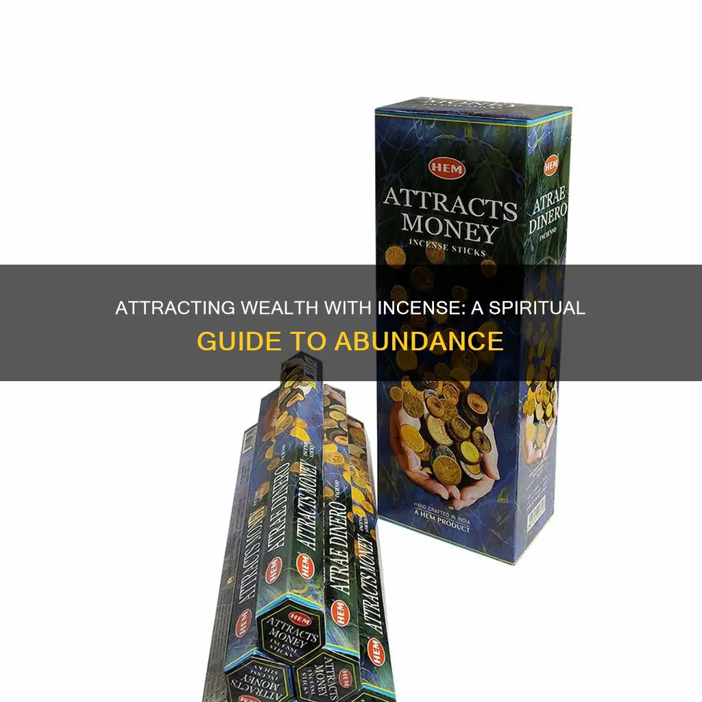 how do you attract money with incense