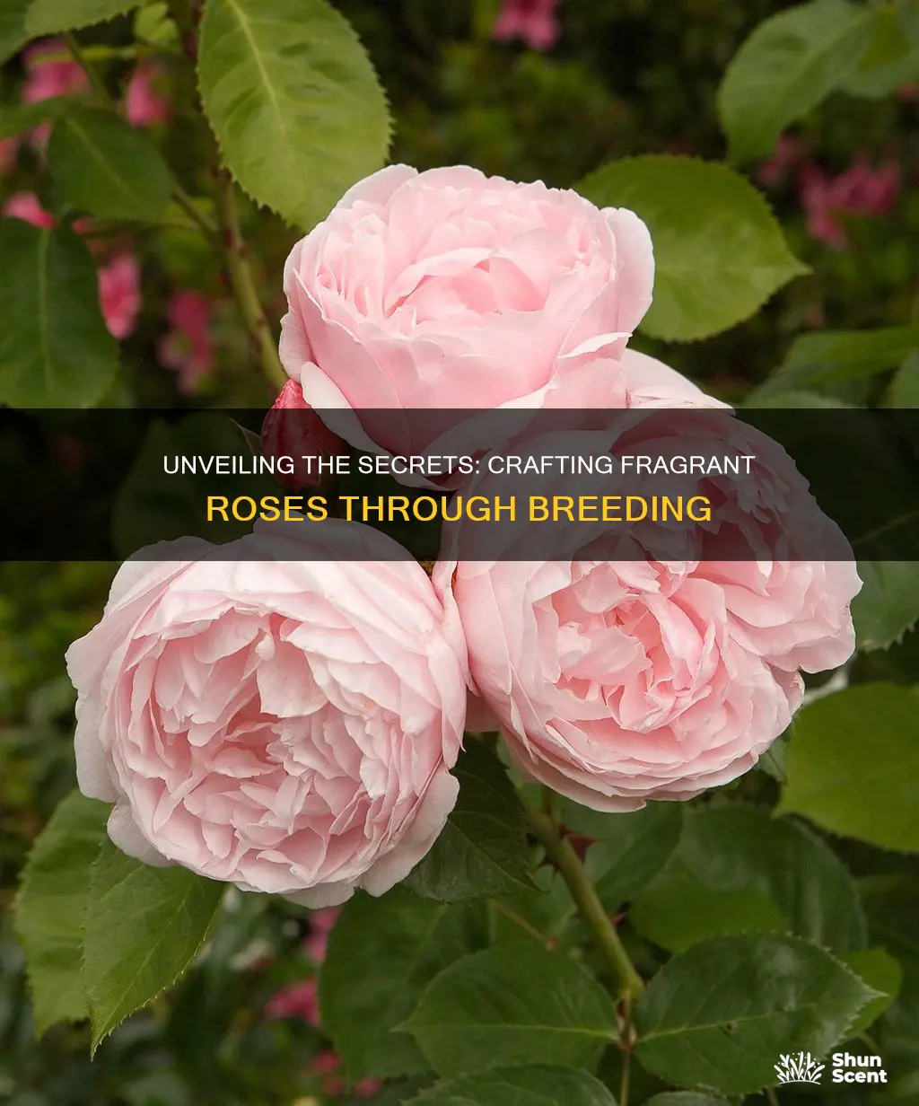 how do you breed roses for fragrance