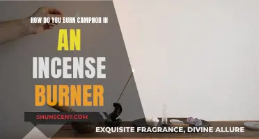 Burning Camphor: Incense Burner Safety and Usage Guide