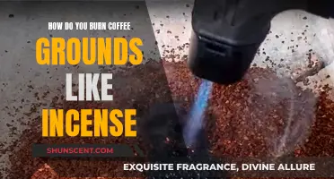 Burning Coffee Grounds: Incense-like Aromas for Your Home
