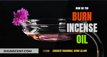 Burning Incense Oil: A Beginner's Guide to Getting Started