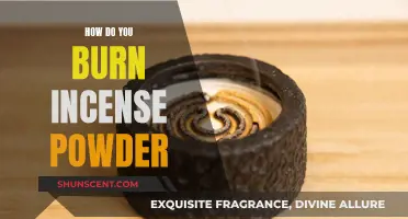 Burning Incense Powder: A Step-by-Step Guide to Getting Started