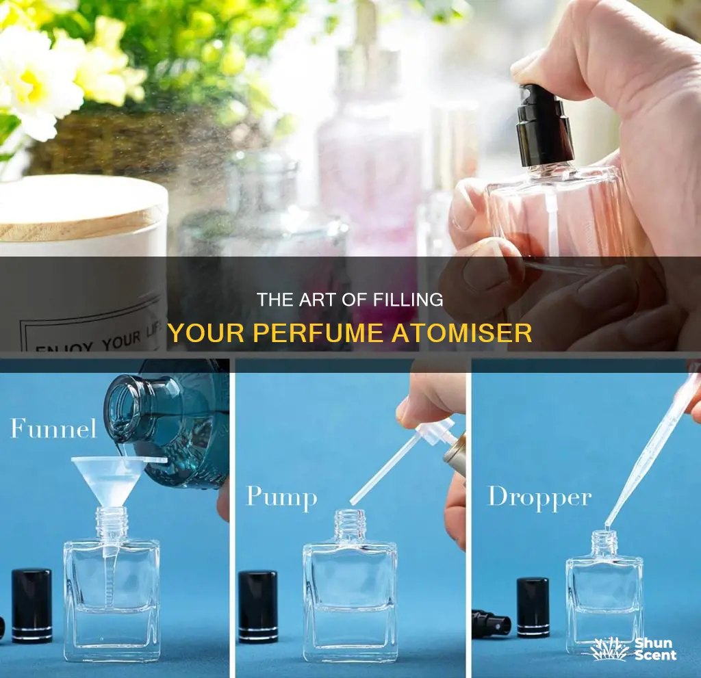 how do you fill a perfume atomiser