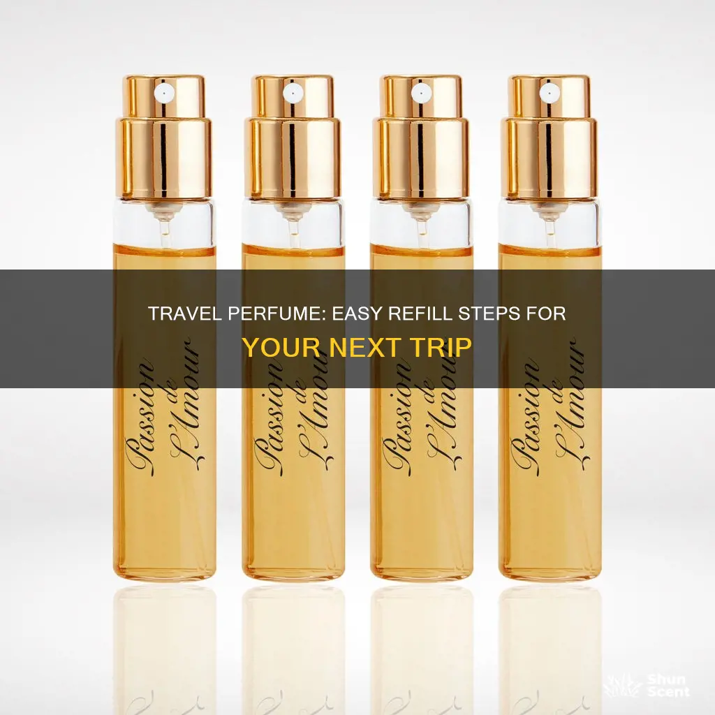 how do you fill travel perfume
