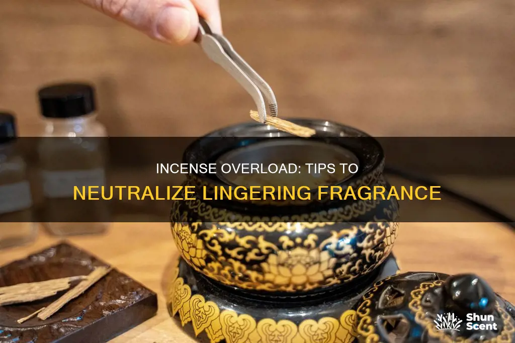 how do you get rid of incense smell