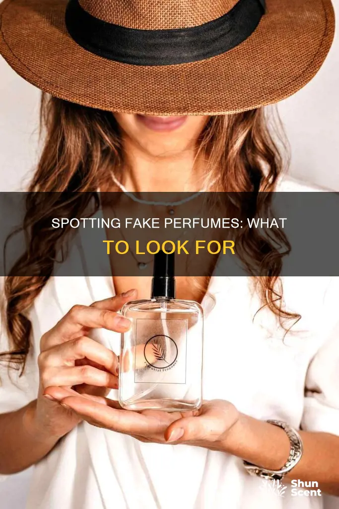 how do you know a perfume is fake