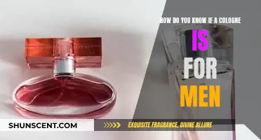 What Makes a Cologne Specifically for Men?