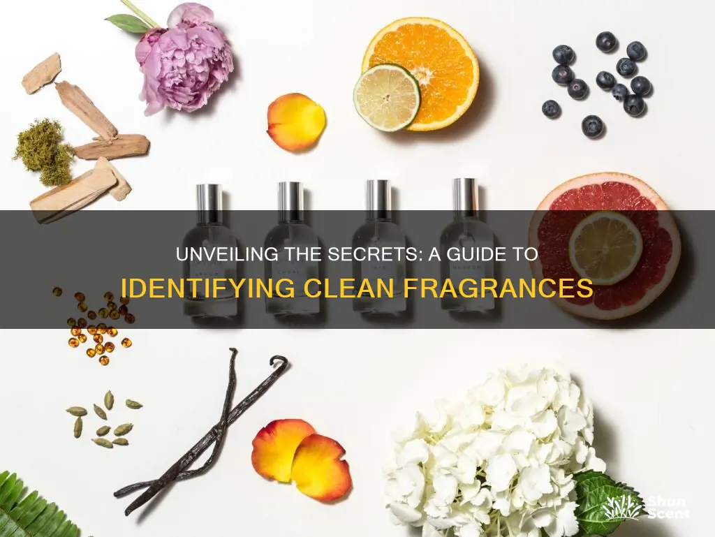 how do you know if a fragrance is clean