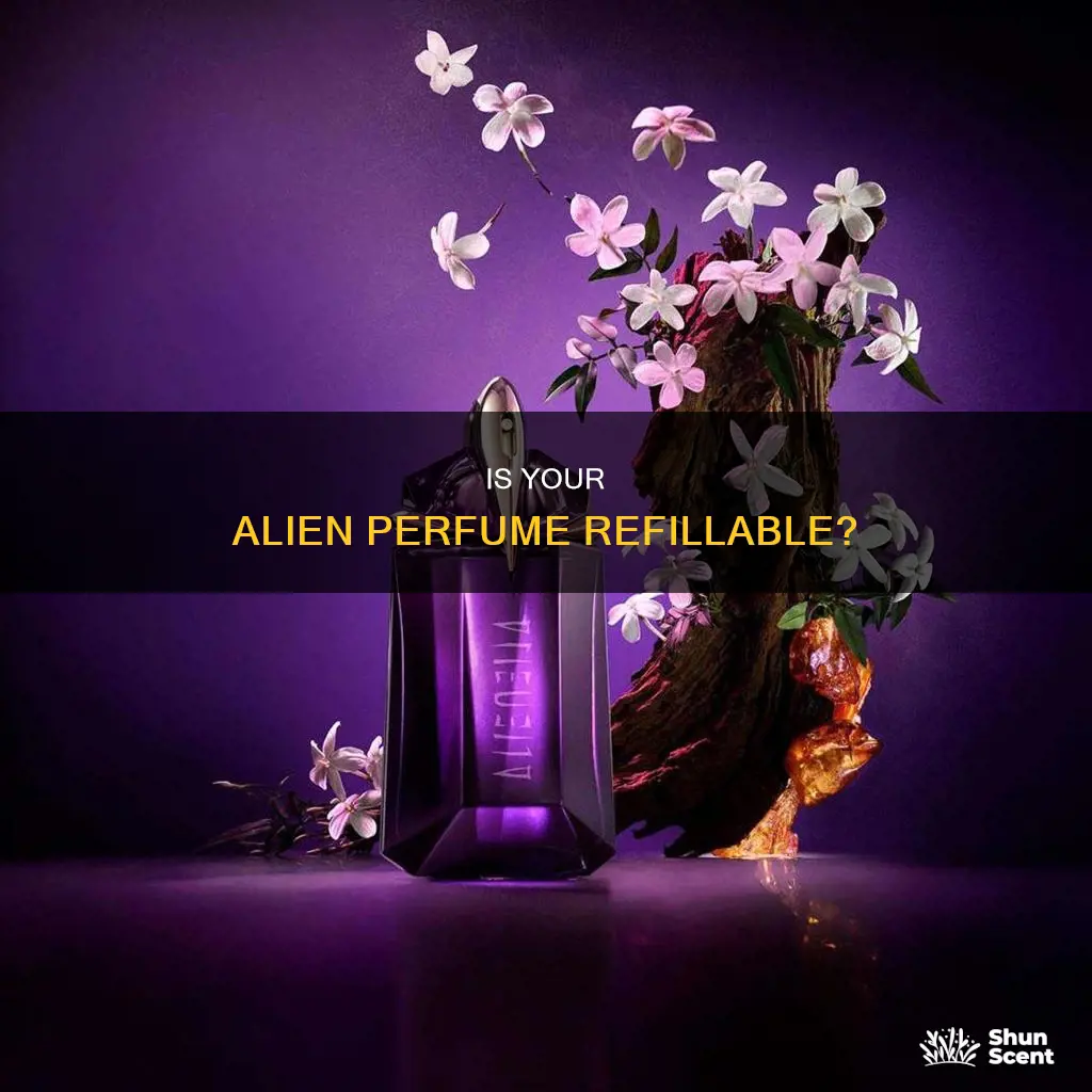 how do you know if your alien perfume is refillable