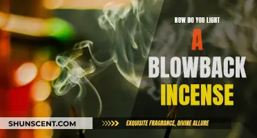 Lighting Blowback Incense: A Simple Guide to Getting Started