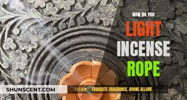 Lighting Incense Ropes: A Step-by-Step Guide