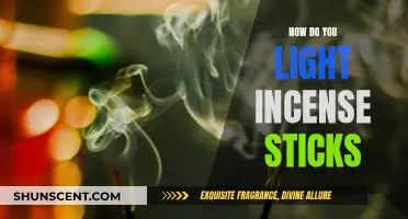 Lighting Incense Sticks: A Beginner's Guide to Incense