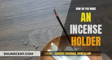 Crafting Incense Holders: A Creative DIY Project