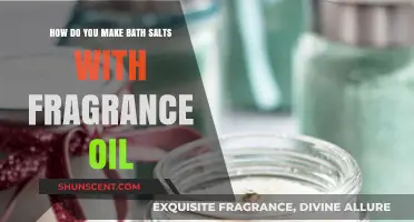 Crafting Relaxing Bath Salts: A Guide to Adding Fragrance Oil