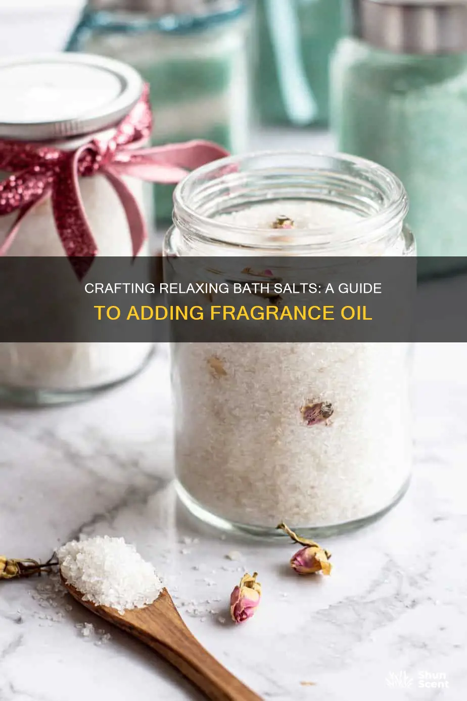 how do you make bath salts with fragrance oil