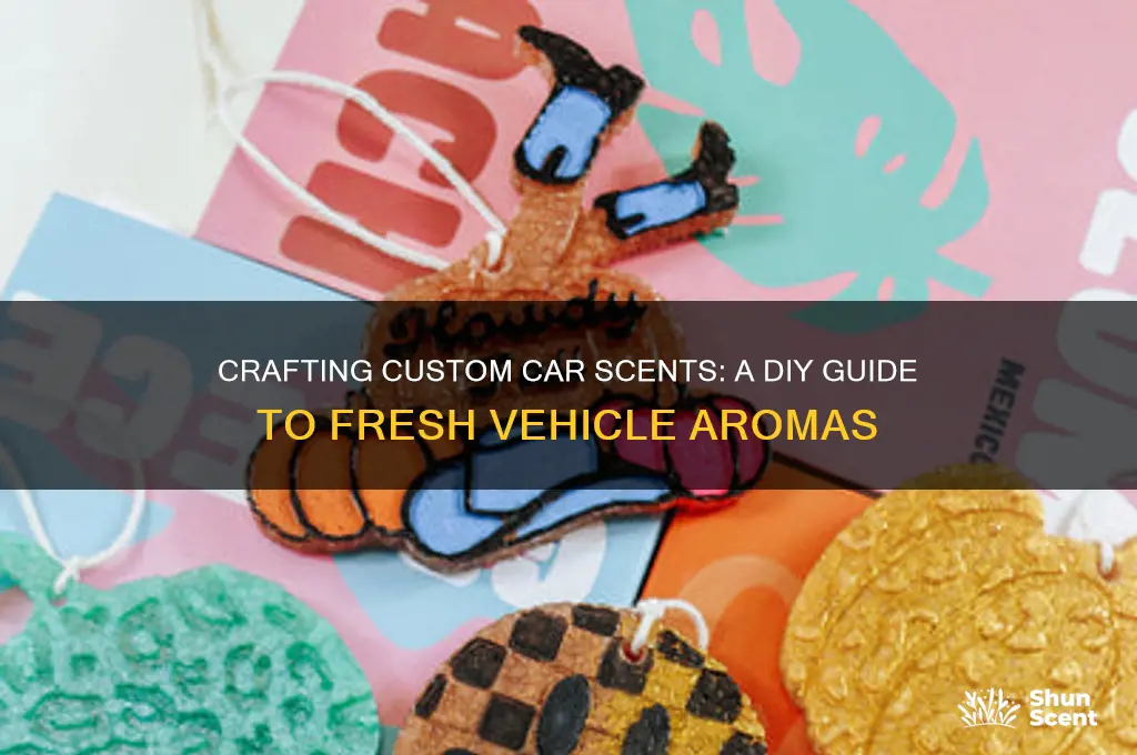 how do you make car scents