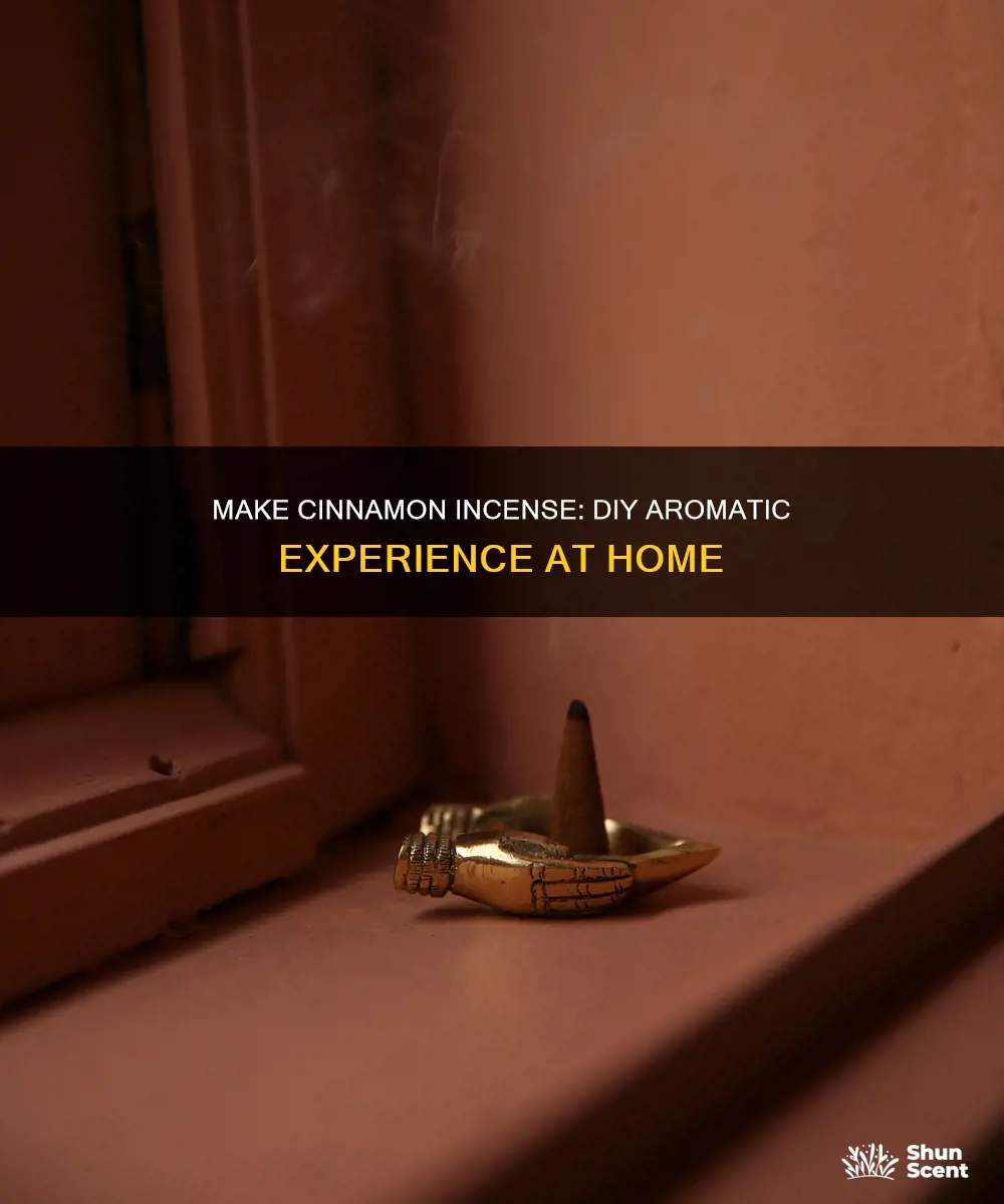 how do you make cinnamon incense