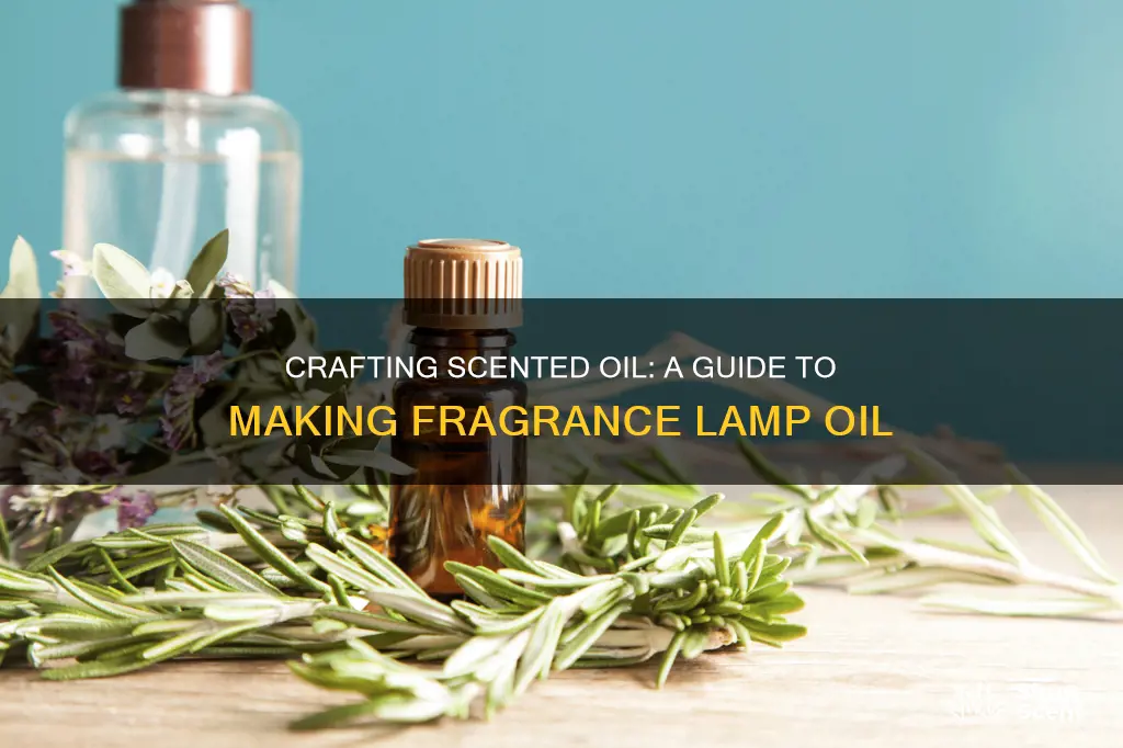 how do you make fragrance lamp oil