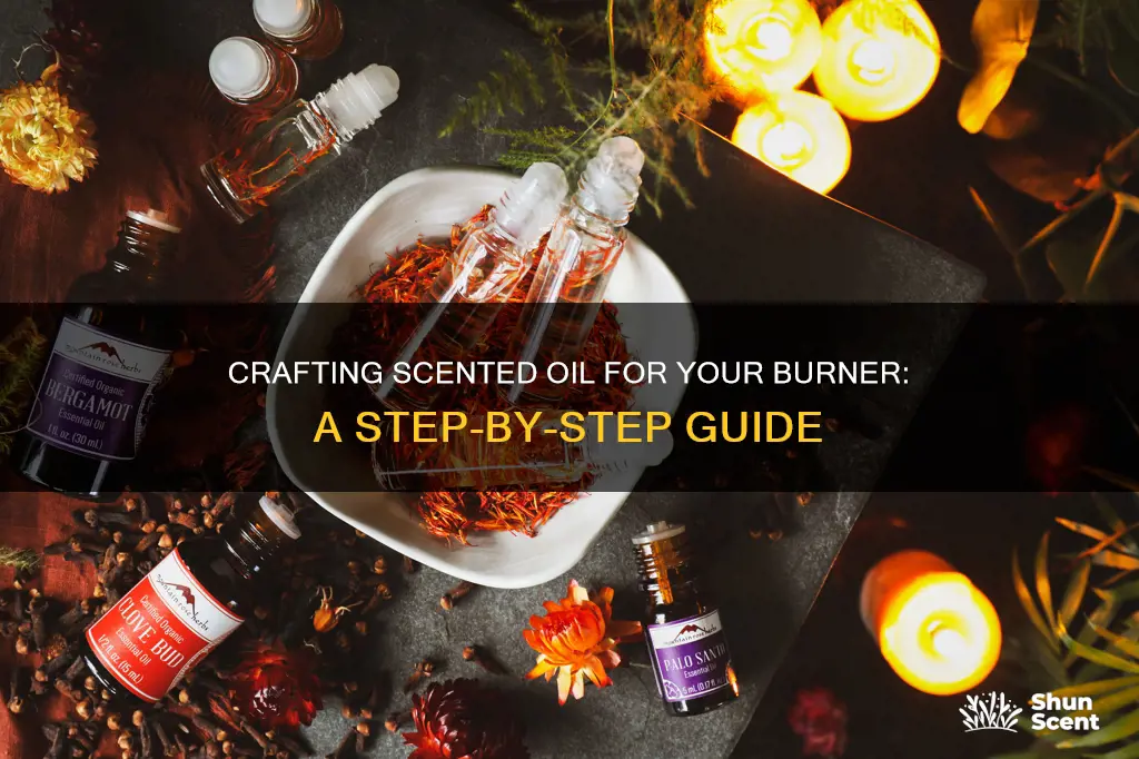 how do you make fragrance oil for a burner