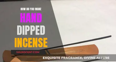 Hand-Dipped Incense: A Creative Aromatic Artistry Process