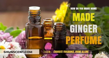 Creating Ginger Perfume at Home: A Simple Guide