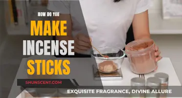 Handcrafting Incense Sticks: A Beginner's Guide to Making Them